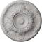 Ekena Millwork Granada Ceiling Medallion (Fits Canopies up to 7 1/8"), 19"OD x 1 1/2"P, Ultra Pure White CM19GAUWF - alternate 1